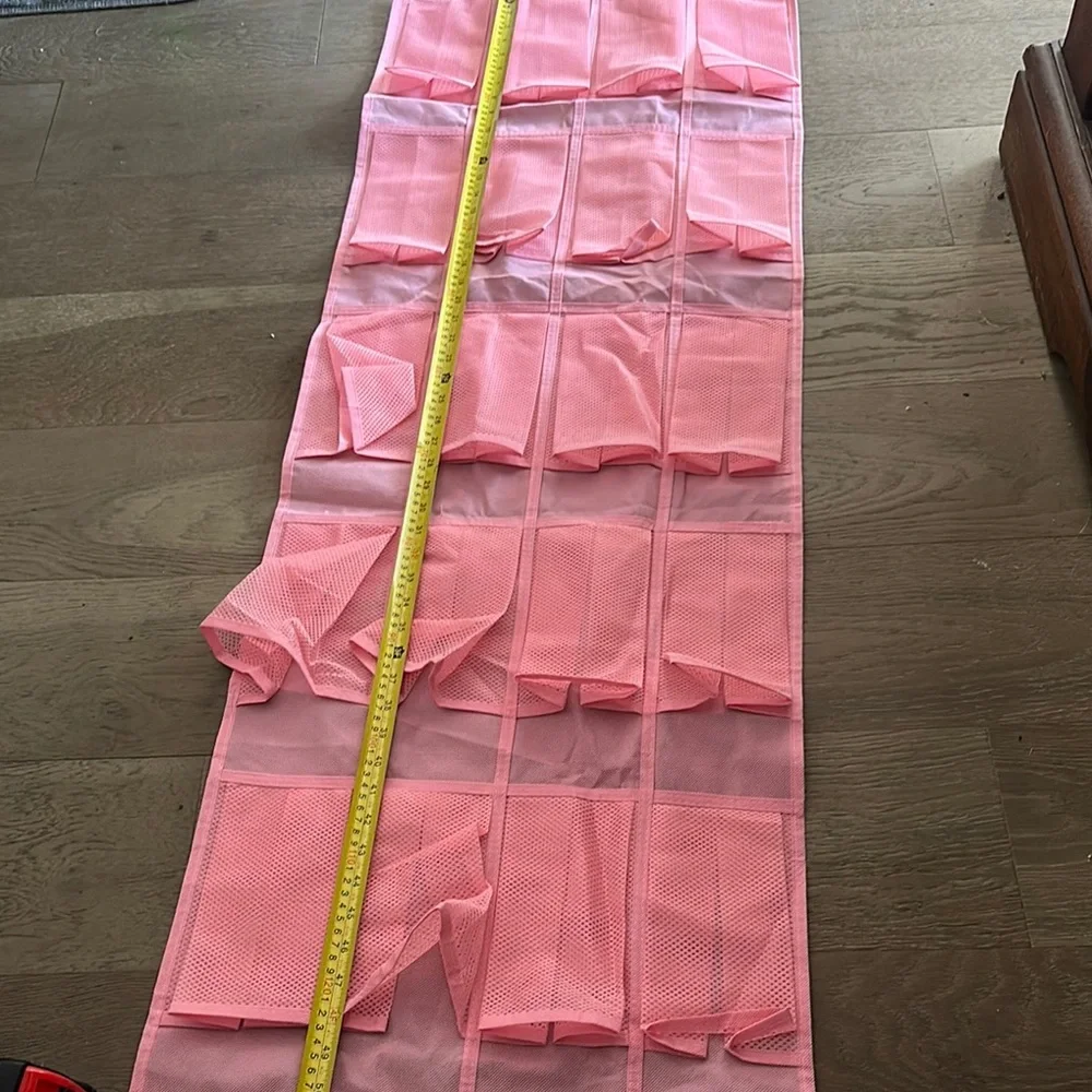 Pink Over-the-Door Organizer